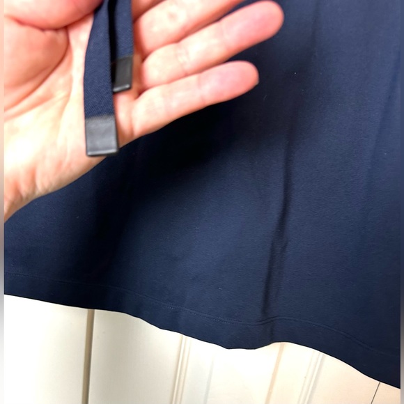 Mint ATHLETA Metro Downtown Skort Skirt Shorts Navy Blue Side Ribbon Tuxedo - Picture 5 of 13